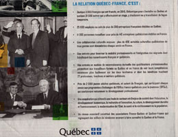 La relation Québec-France