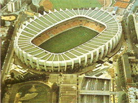 Le Stade du Parc des Princes à Paris